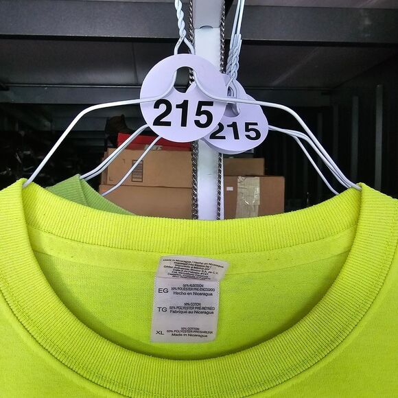 Yellow Short Sleeve Crew Neck Tee - Picture 4 of 4